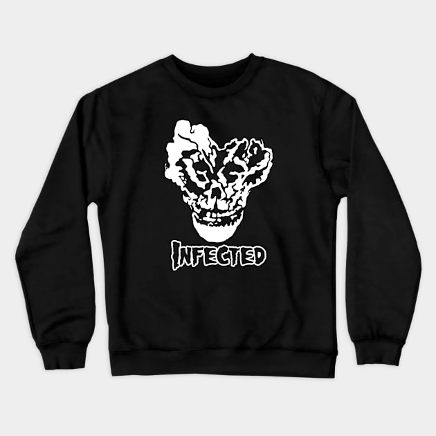 Infected Album Crewneck Sweatshirt by Atomic_Rocket